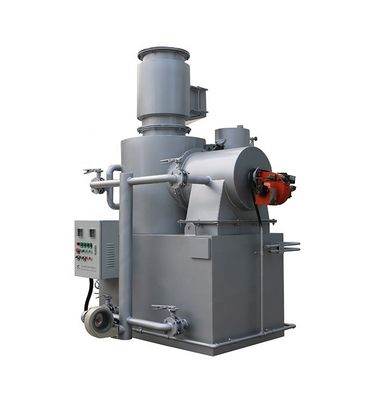 Rauchlose rote Verbrennungsanlage zur Behandlung industrieller Festmüllkapazität 20-500 kg/Charge
