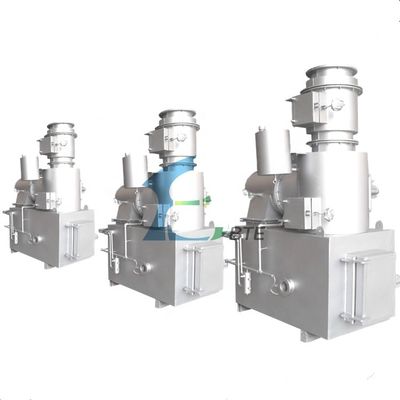 Gasbetriebene Verbrennungsanlage mit 750 L/h für die Verwertung von Industrieabfällen Kapazität 30-500 kg pro Stunde