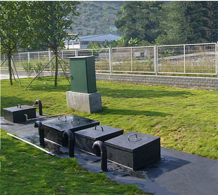 1 Unterirdische integrierte Kläranlage für die kommunale Grawwasserverwertung