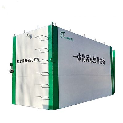 3000L/Stunde MBR MBBR A2O Biofilter zur Behandlung von Schlachtwasser
