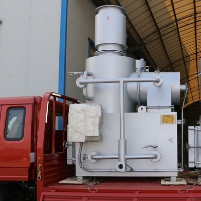 2300 kg Gewicht 10-500 kg/h Rauchlose Verbrennungsanlage für Abfallentsorgungsmaschinen für Krankenhäuser