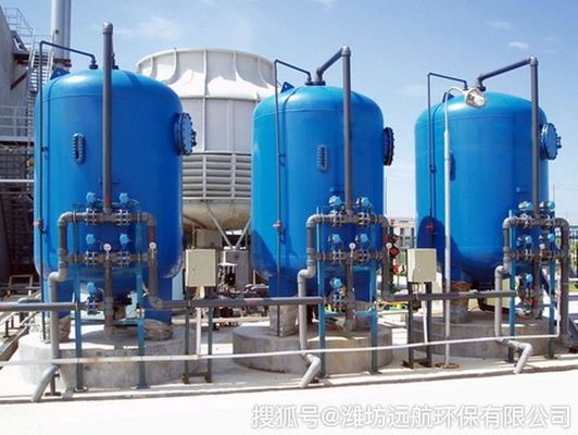 Edelstahl 304 316 Material Aktivkohlenstoff Quarz Sandfilter zur Wasseraufbereitung
