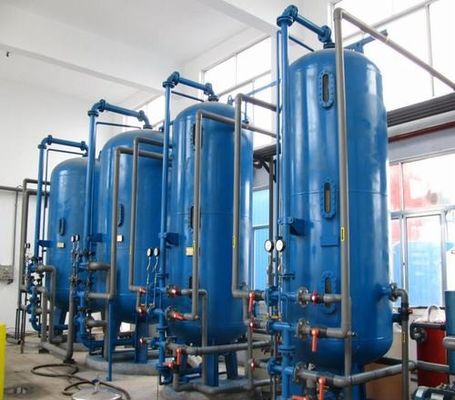 Edelstahl 304 316 Material Aktivkohlenstoff Quarz Sandfilter zur Wasseraufbereitung