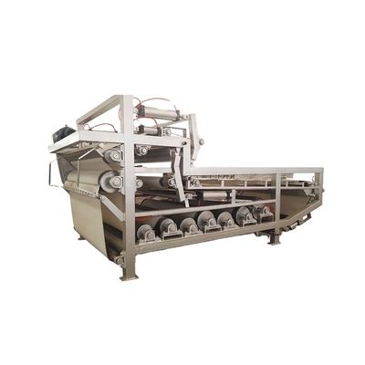 Schlammentwässerung Filterring Press mit Edelstahl/Kohlenstoffstahlmaterial