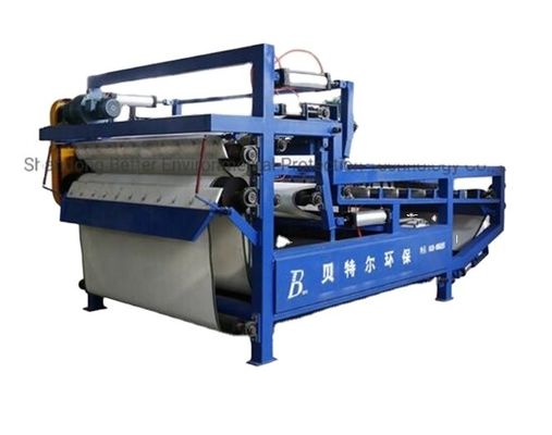 Schlammentwässerung Filterring Press mit Edelstahl/Kohlenstoffstahlmaterial