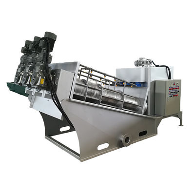 0.65kw Schraubpresse Volute Schlammschlamm Entwässerungsmaschine für die städtische Technik