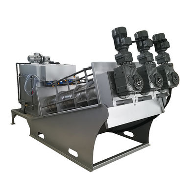 0.65kw Schraubpresse Volute Schlammschlamm Entwässerungsmaschine für die städtische Technik