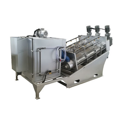 0.65kw Schraubpresse Volute Schlammschlamm Entwässerungsmaschine für die städtische Technik