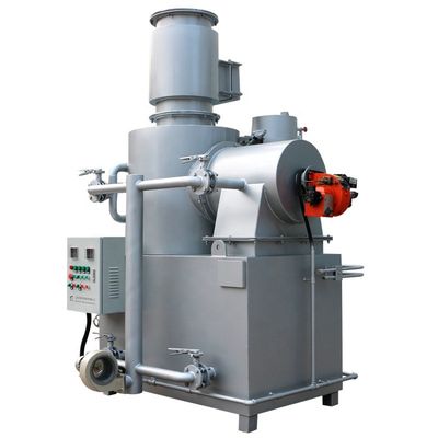 Krankenhausverbrennungsanlage für die Verbrennung rauchloser Abfälle 1000 kg Gewicht 220V/380V Spannung