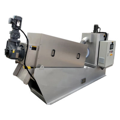 SUS304/316 Cassava Vinasse Kokosnuss-Palmöl Schlamm Filter Schraubpresse Entwässerungsmaschine