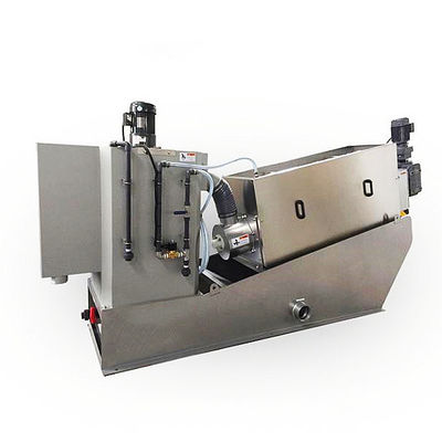 SUS304/316 Cassava Vinasse Kokosnuss-Palmöl Schlamm Filter Schraubpresse Entwässerungsmaschine