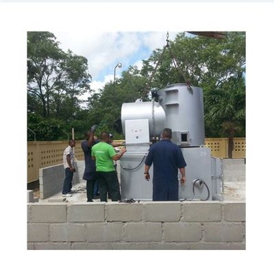 Verbrennungsanlage für Kunststoffabfälle Umweltschutzausrüstung Kapazität 750 l/h