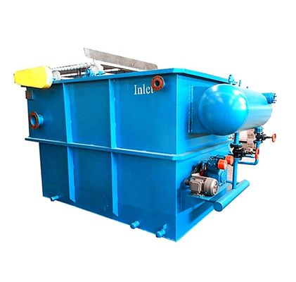 DAF Aufgelöste Luftflotation Schlammbehandlung Schraubpresse 1200 kg Tragfähigkeit