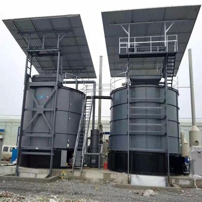 Mehrzweckfermentator für die Produktion von organischen Düngemitteln 6000mm*6000mm*9000mm