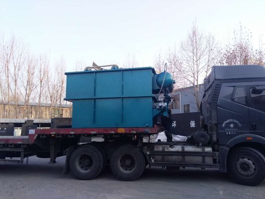Flotationsmaschine für gelöste Luft für Industriewasserreiniger in grün
