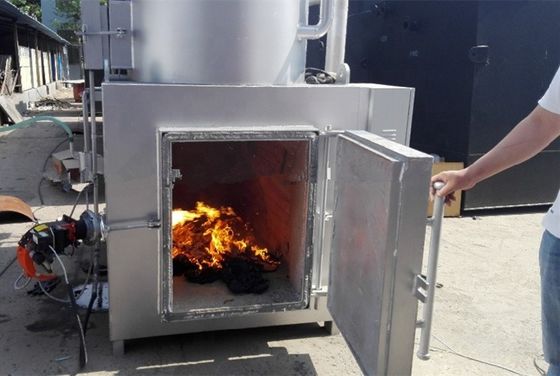 Bereitgestellte tragbare Verbrennungsanlage für das Abfallmanagementsystem mit einer Kapazität von 10-500 kg/h