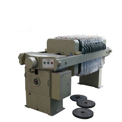 Motorgetriebene Mini-Platten- und Rahmenpressfiltermaschine für Abwasserbehandlungsanlagen