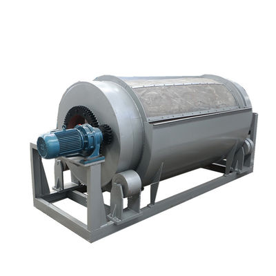 5000L/Stunde Zuckerrohr Bagasse Papierzellstoff Algen Entwässerungsseparator Mikroschirm Rotationstrommelfilter