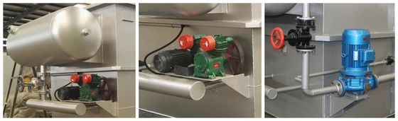 Aufgelöste Luftflotation zur Zink-/Chrom-/Nickel-/Kupferbeschichtung zur Klärung von Abwasser