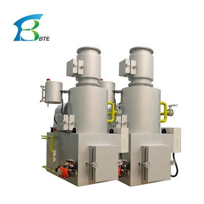 750 L/h Silbergrauer Küchenmüll Toten Tieren Kremationsmaschine Wfs Tier Tierverbrenner