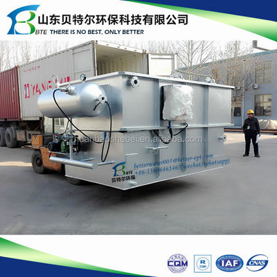 PLC-gesteuerte Daf-Einheit mit 2-300 cbm/h für die Öl- und Wassertrennung in der Abwasserbehandlung
