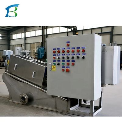 Wasseraufbereitung 1 Presse A Vis Anlage Dehydrator Schraubpresse mit automatischer Steuerung