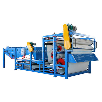300 kg Fassungsvermögen Filterpressenschleim-Entwässerungsmaschine für kommunalen Schlamm