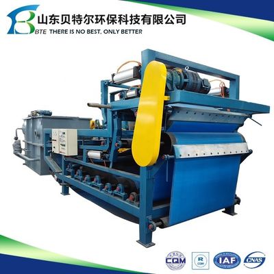300 kg Fassungsvermögen Filterpressenschleim-Entwässerungsmaschine für kommunalen Schlamm
