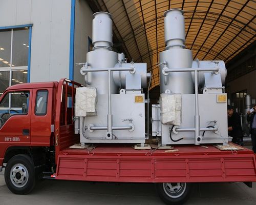 Abfallverbrennung Plasmavergasungsanlage aus Kohlenstoffstahl mit hitzebeständigen Ziegeln