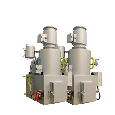 Verbrennungsanlage für Geflügel 900-1400 °C Temperatur 10-1000 kg/Charge Kapazität