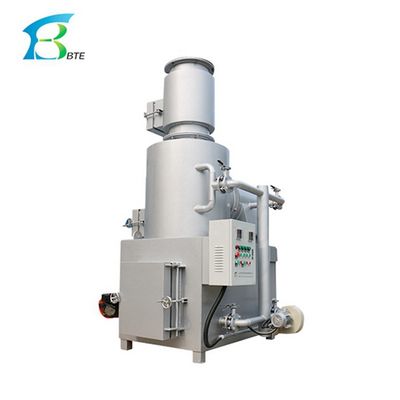 Verbrennungsanlage für Geflügel 900-1400 °C Temperatur 10-1000 kg/Charge Kapazität