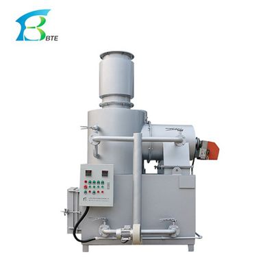 Verbrennungsanlage für Geflügel 900-1400 °C Temperatur 10-1000 kg/Charge Kapazität