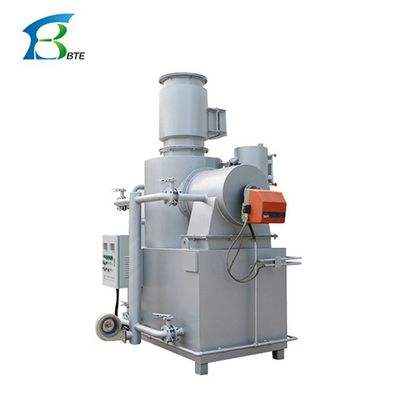 Verbrennungsanlage für Geflügel 900-1400 °C Temperatur 10-1000 kg/Charge Kapazität