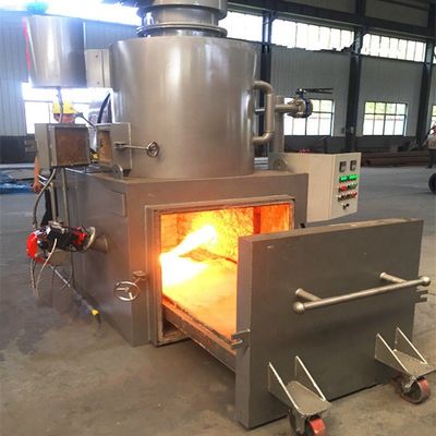 Verbrennungsanlage für Haustiere Rauchlose Kremationsmaschine mit individueller Kapazität 10-500 kg/Stunde