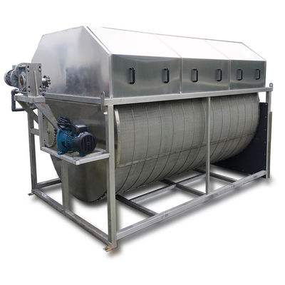 Landwirtschaft Rotationstrommelfilter Edelstahl 304 316 Aquakultur Trommelfilter